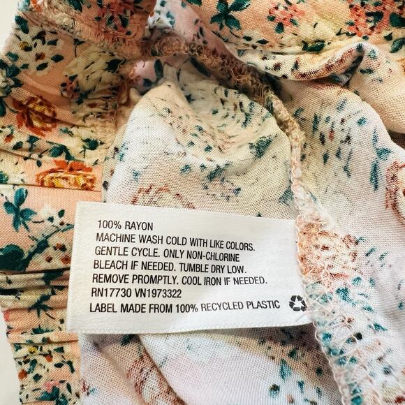 WILD FABLE Women’s Floral Maxi Skirt Size XS Pink (A0126) - Picture 6 of 6